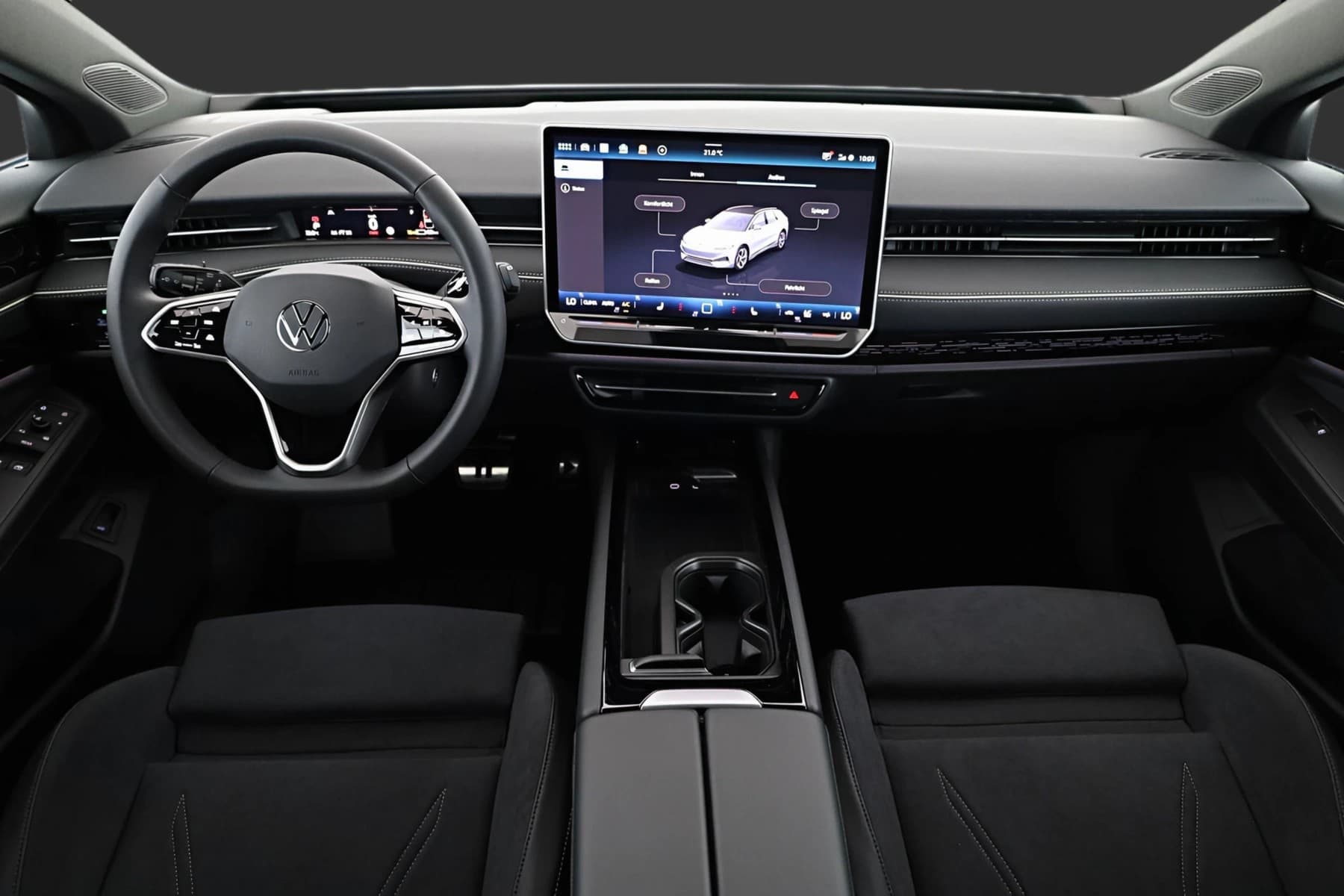 Volkswagen ID.7 Pro Black, AHK, HuD, IQ.Light, IQ.Drive, AreaView, Side, Winter, 20-Zoll — 6